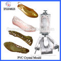 Fashionable PVC Crystal Shoe Mould Maker